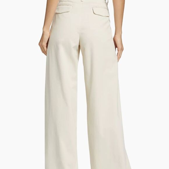 Rag & Bone Sofie Wide-Leg Chino size 10 turtledove NWT  $395 - Picture 5 of 7